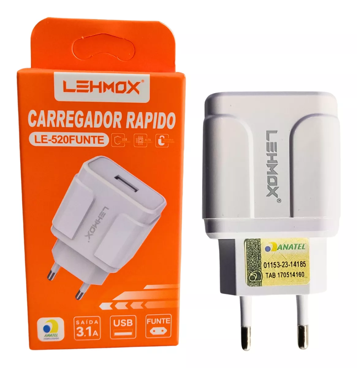 Fontes De Carregador Usb 3.1 Carregamento Rápido