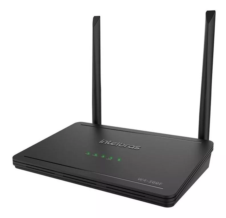 Roteador Wireless Wi-force Intelbras W4-300f Cor Preto