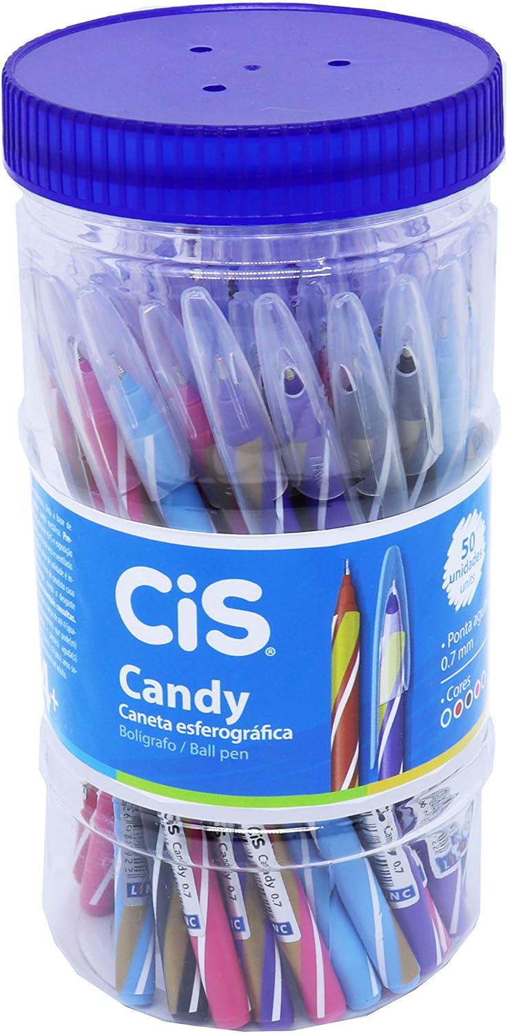 CIS Caneta Candy, cores sortidas