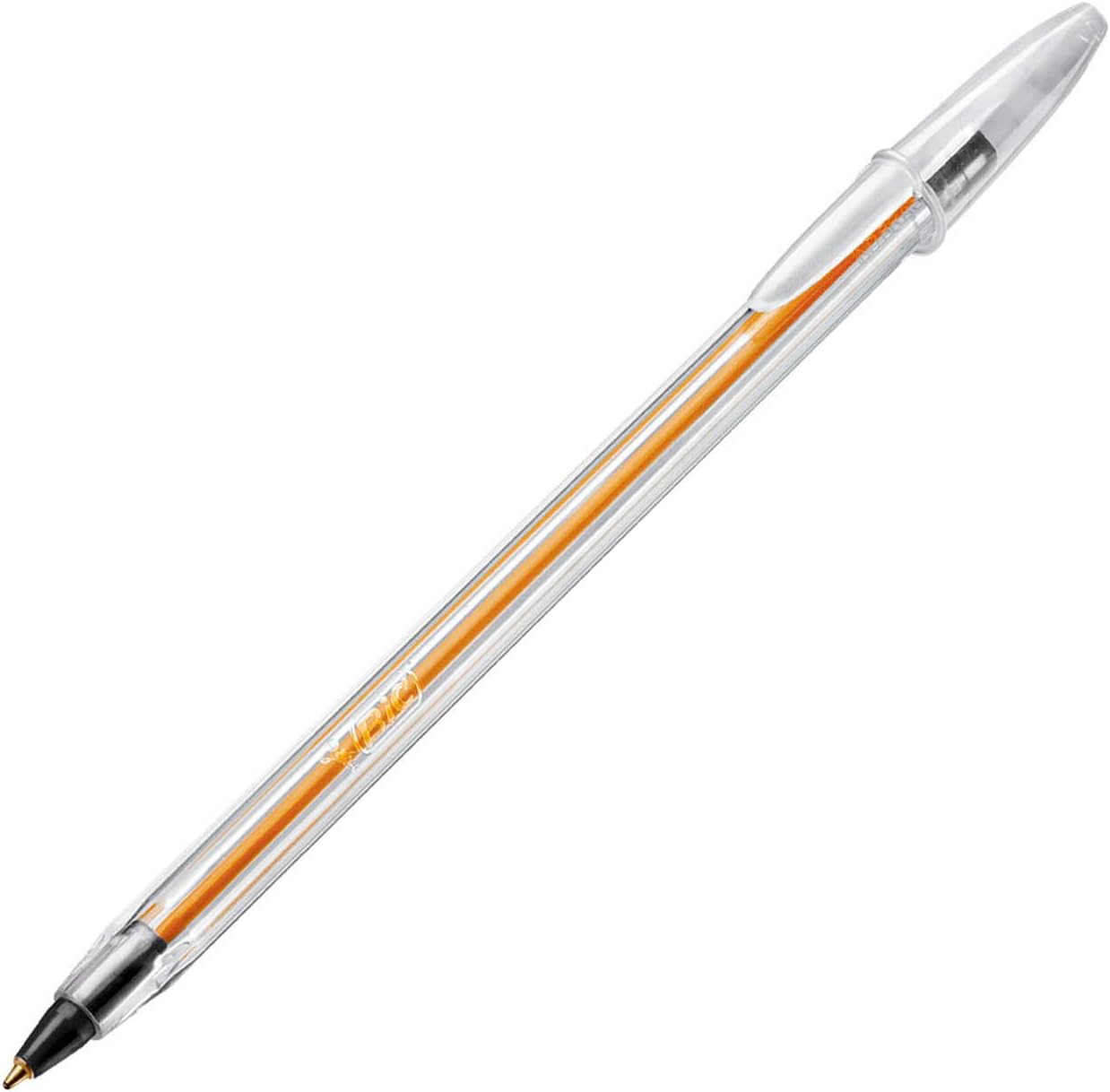 Caneta Esferográfica BIC Cristal Precisão e Suavidade, Preta, Ponta Ultra Fina, 0.7mm