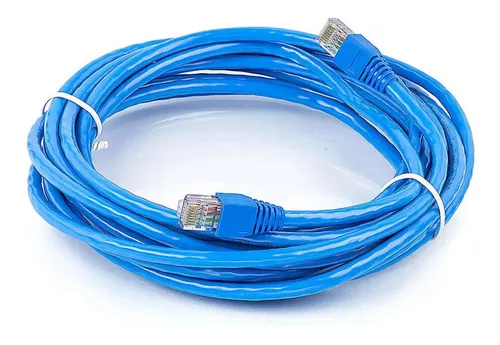 Cabo de internet ethernet RJ45 CAT 5 30metros