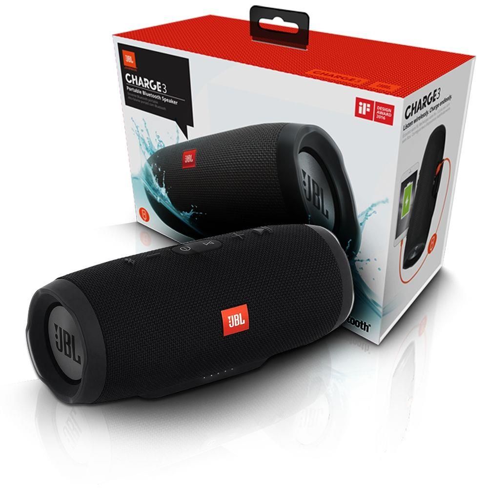 Caixa de som JBL charge 3