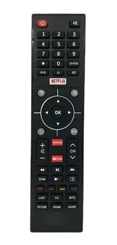 Controle Compatível Smart Tv Semp Toshiba Ct-6840