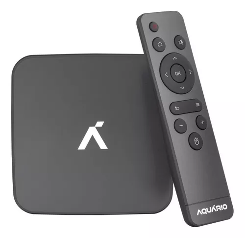 Tv Box Aquário Stv-3000 Plus 4k 16gb Preto Com 2gb Ram Tipo de controle remoto Padrão